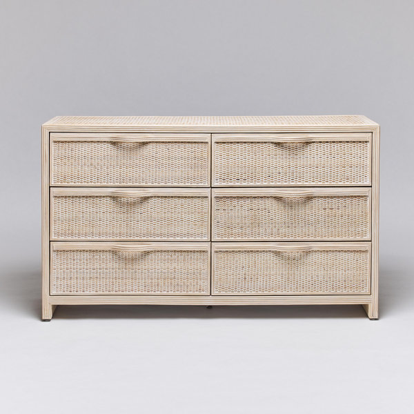 Interlude Melbourne 6 Drawer Dresser Wayfair